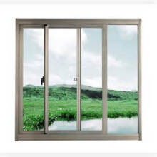 Lasted Design Double Glazing Aluminum / Aluminium Metal Fixed Glass Sliding Window